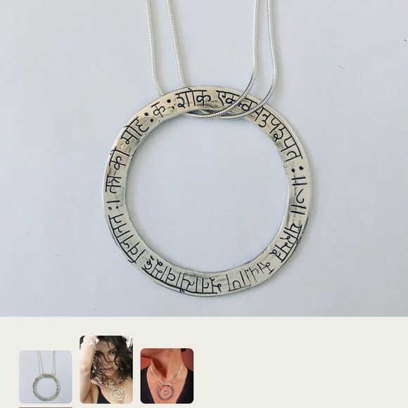 Sonja Picard mantra necklace set - Picture 8 of 9